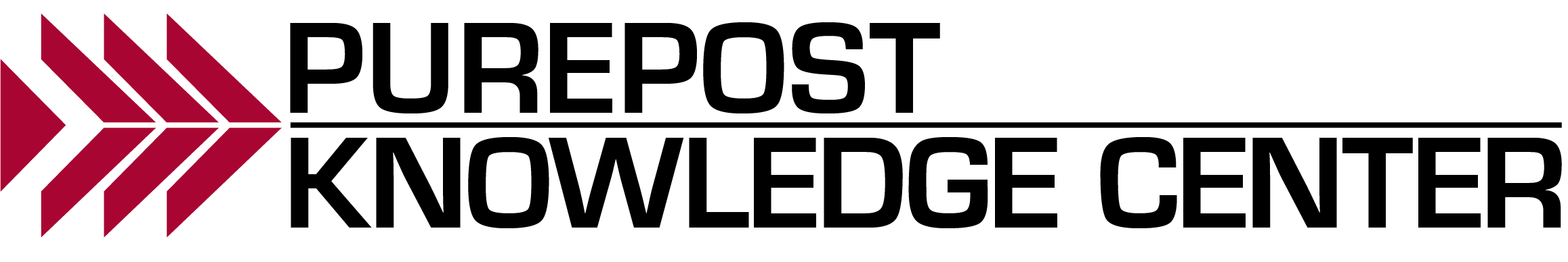 KNOWLEDGE CENTER H Purepost Knowledge Center